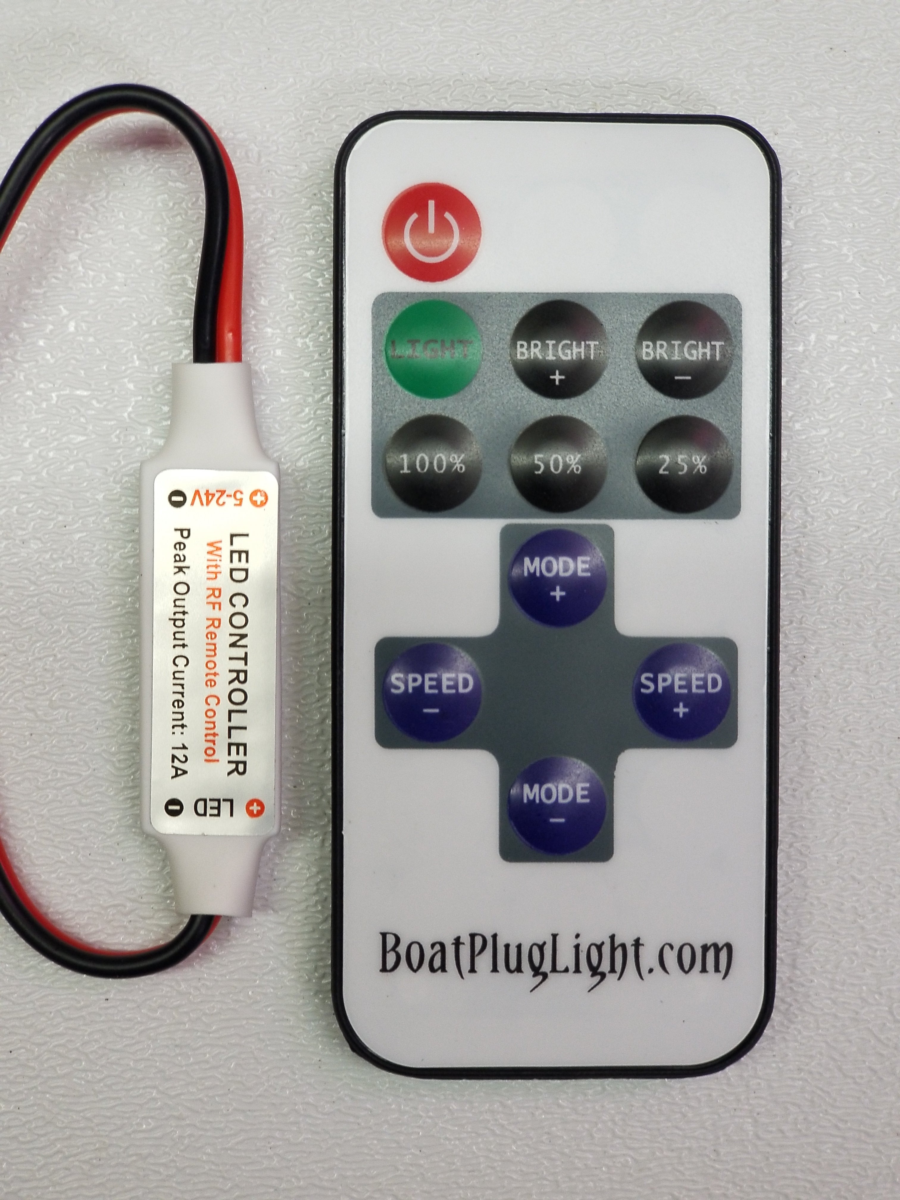 Solid Apollo Led Remote Control LED REMOTE CONTROL WITH DIMMER FUNCTION (for solid color LEDs ...